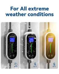 RamTouch®️ EV Charger - 3.7kW 6.5M Type 2 to Schuko